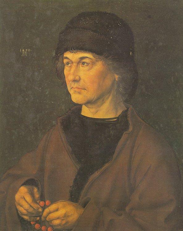 Albrecht Durer Portrait of the Artist's Father_e China oil painting art